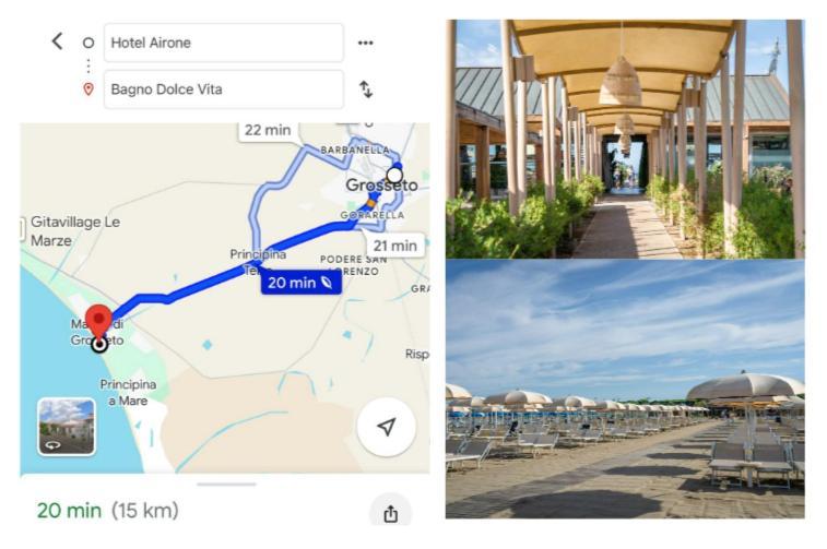 Hotel Airone - Ombrellone Incluso Al Bagno Dolce Vita A Marina Dal 1 Giugno Al 15 Settembre Grosseto Rom bilde